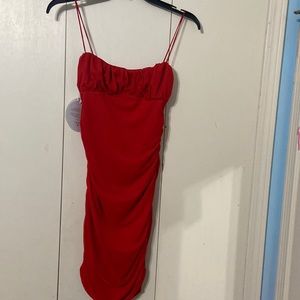 Red Princess Polly dress 💃🏻